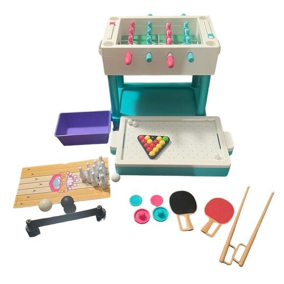American Girl Blokus Game and My Life As 5-in-1 Game Play Set for 18" Doll - Picture 2 of 10